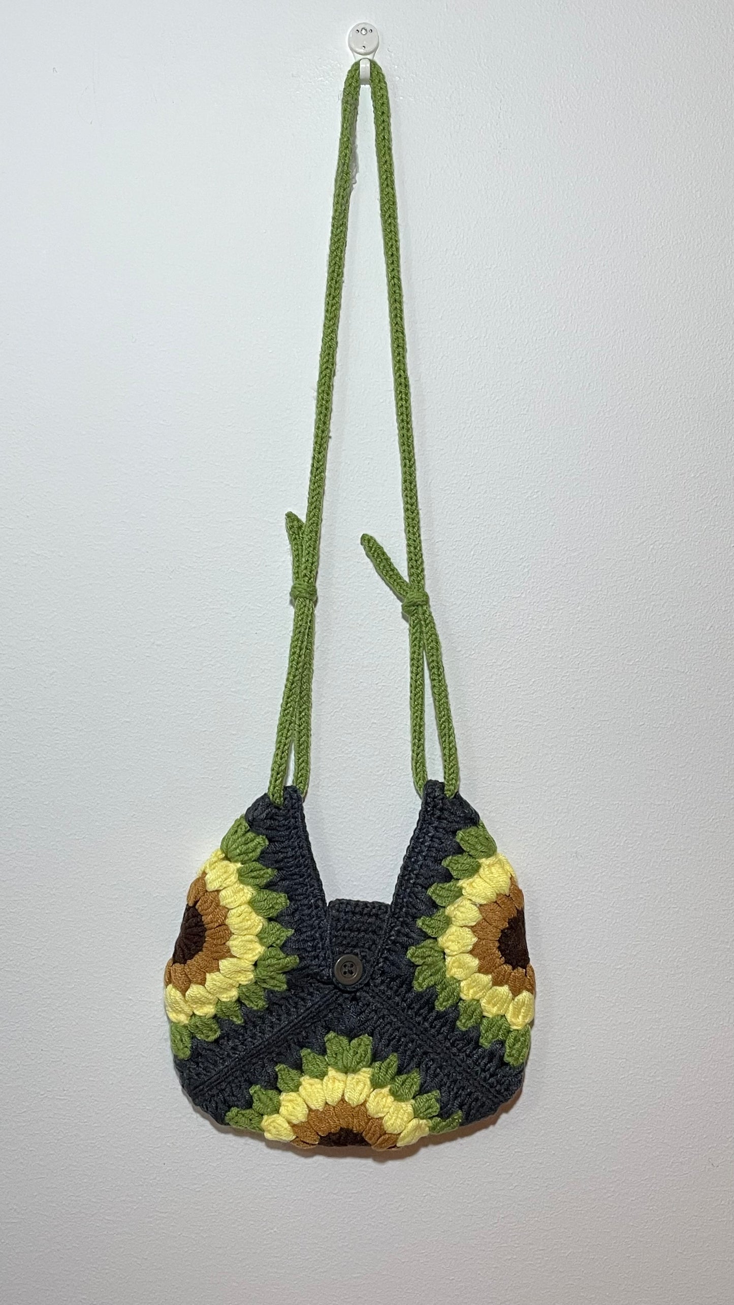Handmade Crochet Crossbody Bag