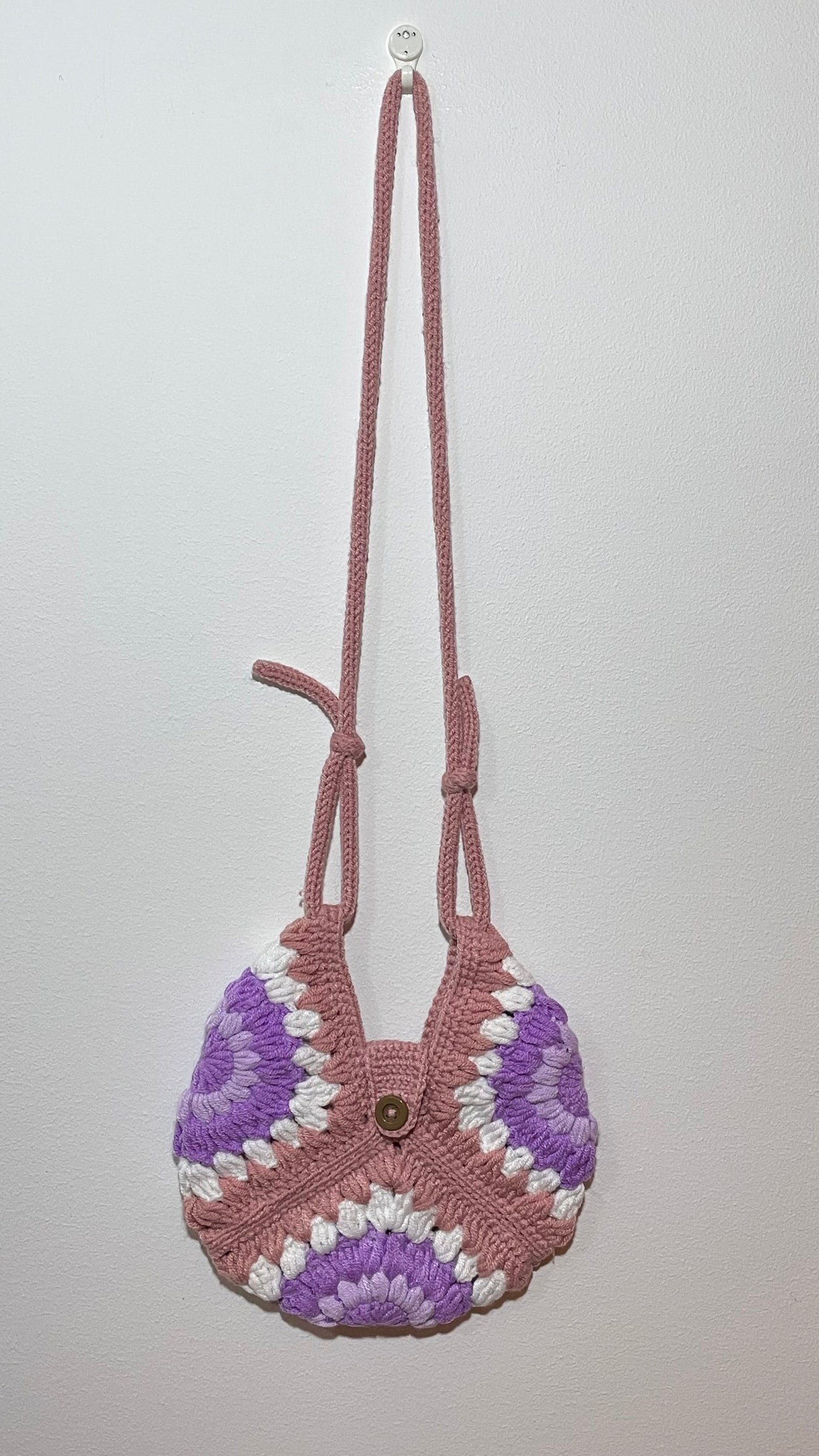 Handmade Crochet Crossbody Bag