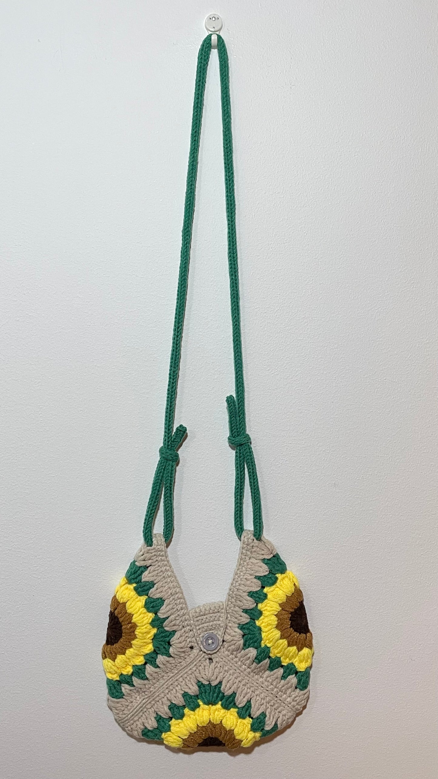 Handmade Crochet Crossbody Bag