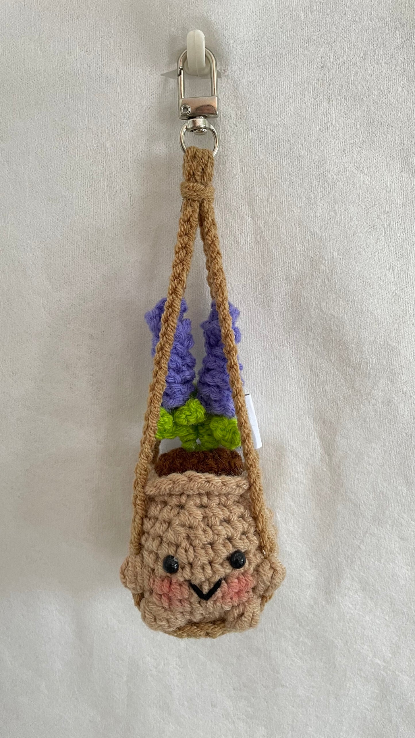Crochet Flower Pot Keychain – Flowers by Ou