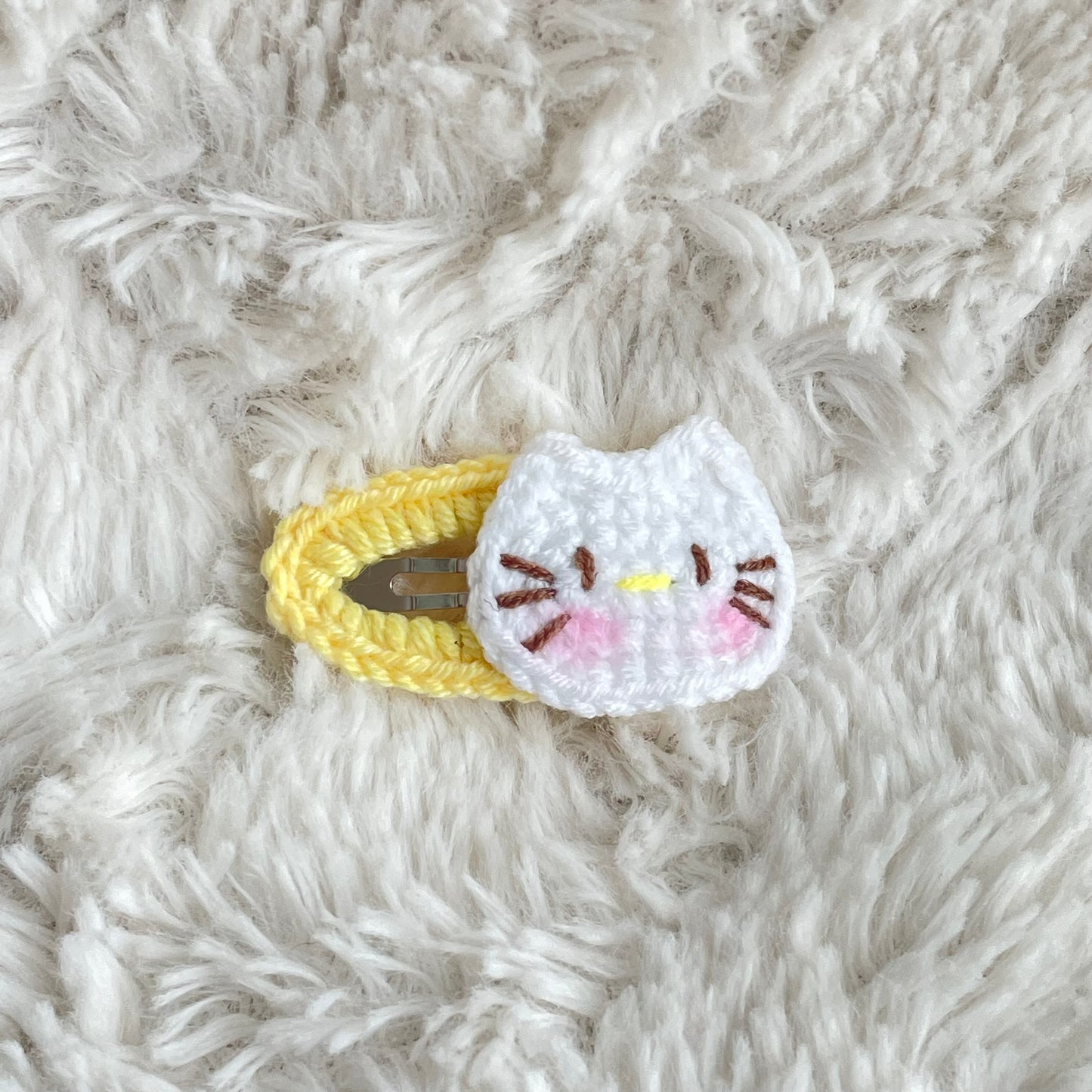 Cute Crochet Animal Hair Clip – Flowers by Ou