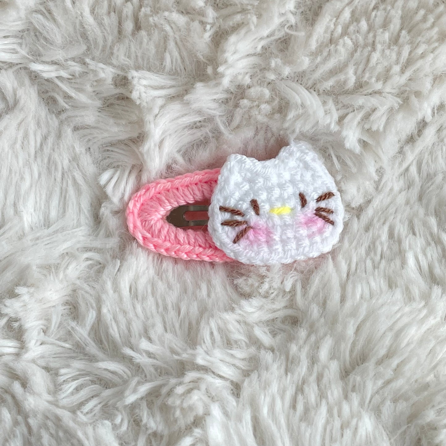 Cute Crochet Animal Hair Clip – Flowers by Ou
