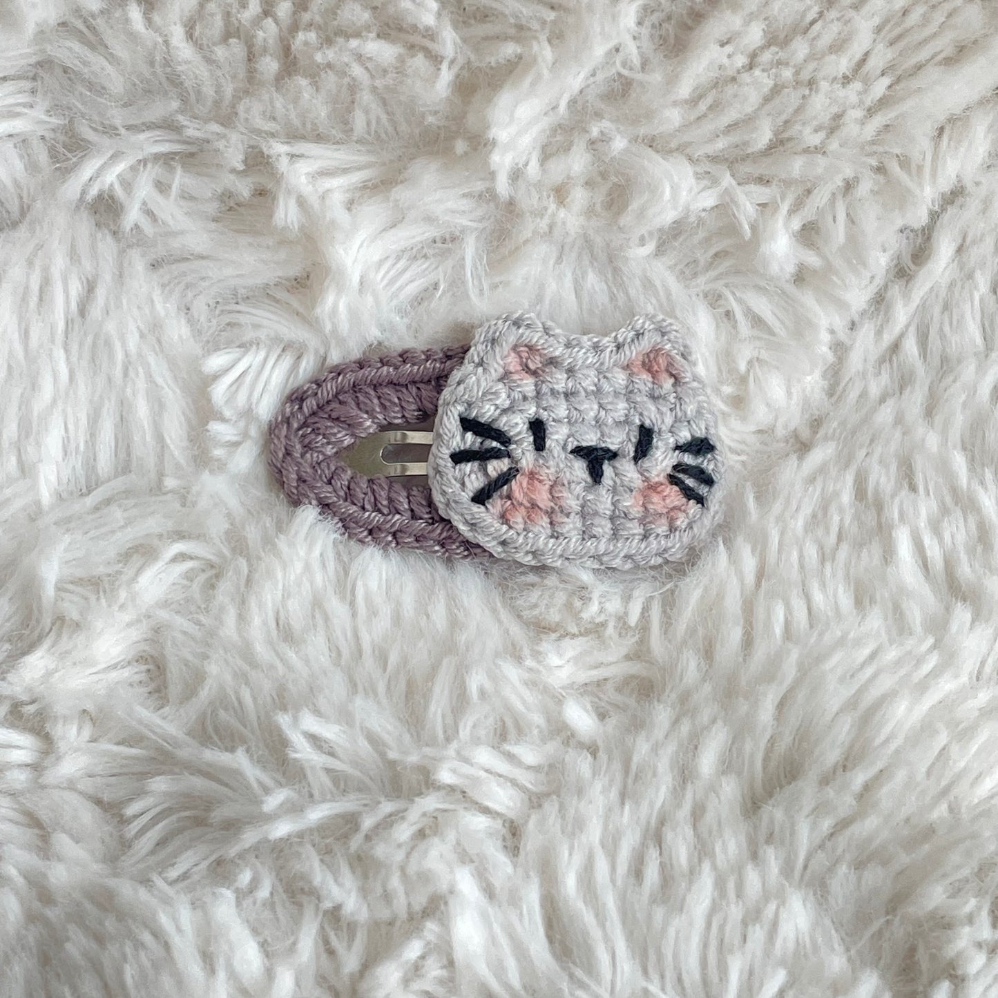 Cute Crochet Animal Hair Clip – Flowers by Ou