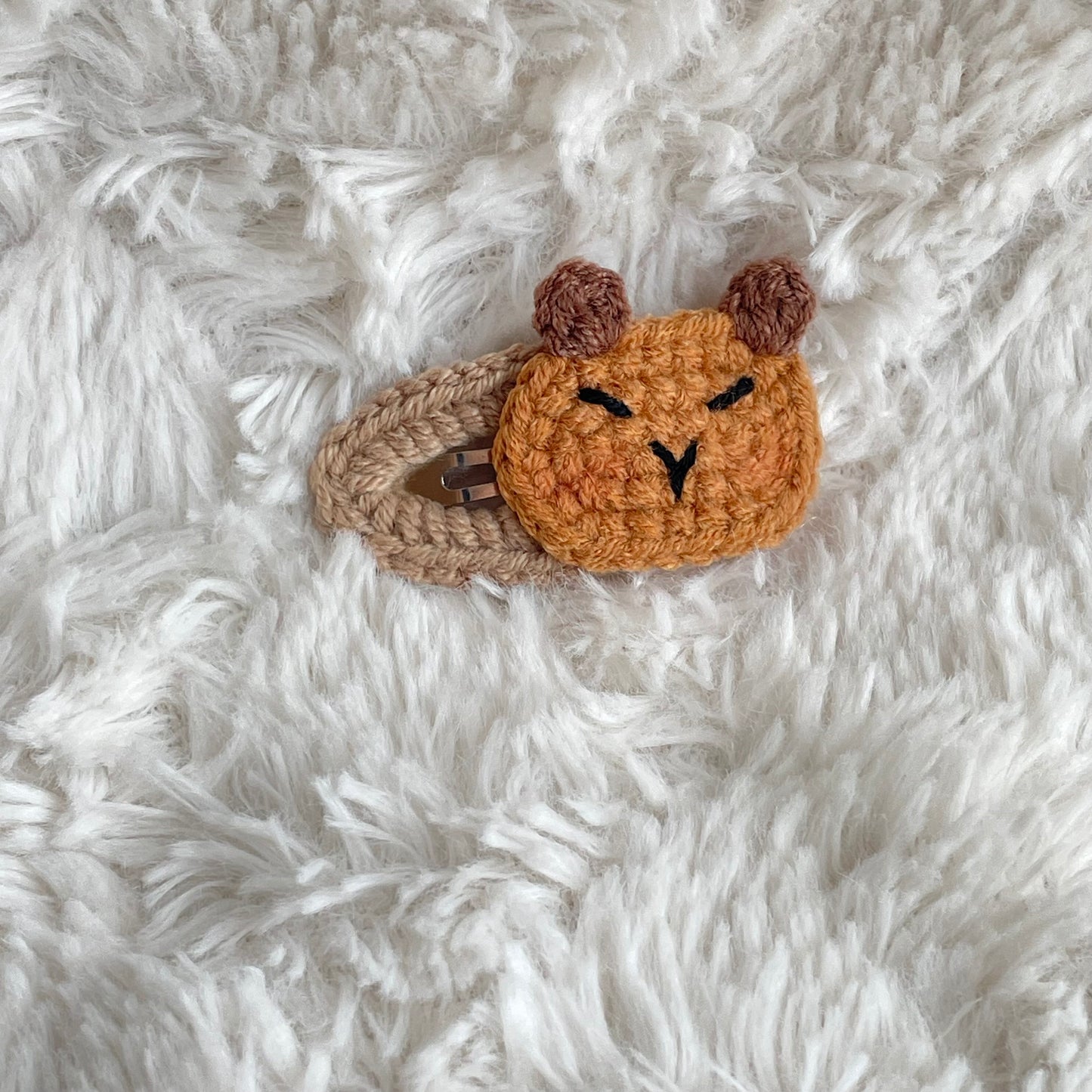 Cute Crochet Animal Hair Clip – Flowers by Ou