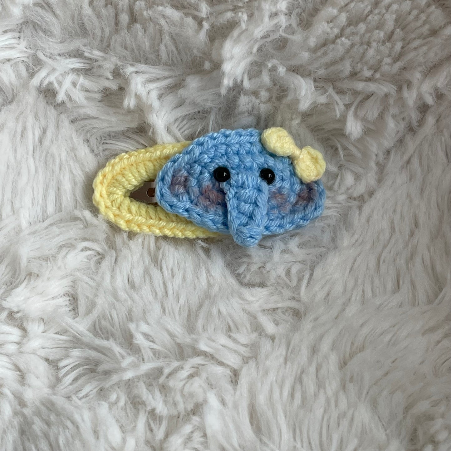 Cute Crochet Animal Hair Clip – Flowers by Ou