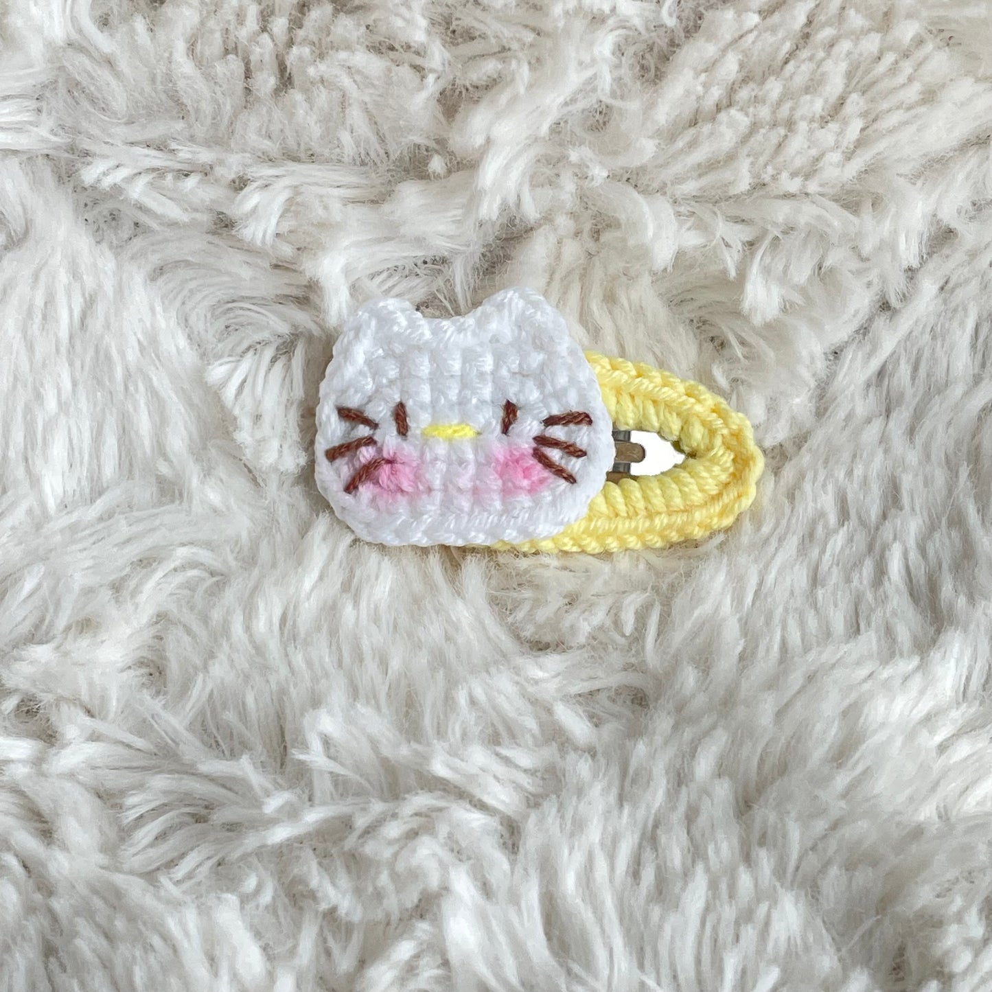 Cute Crochet Animal Hair Clip – Flowers by Ou