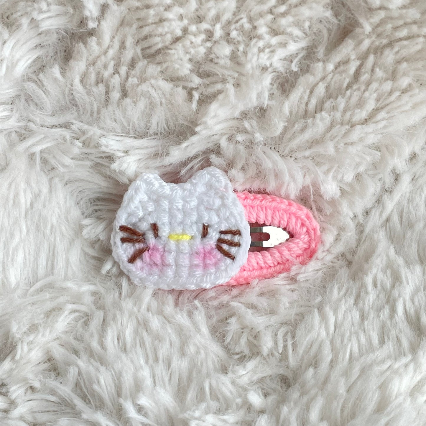 Cute Crochet Animal Hair Clip – Flowers by Ou