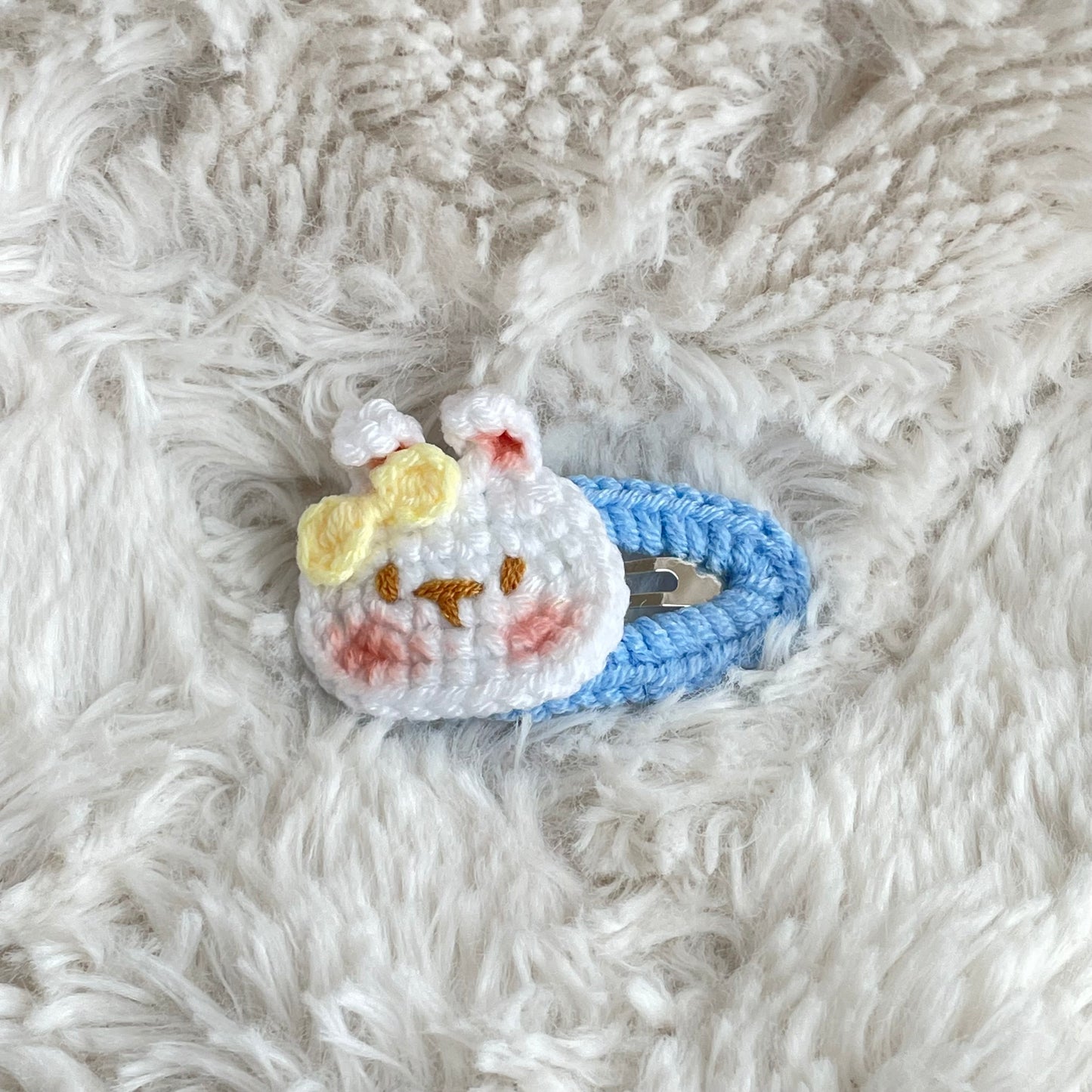 Cute Crochet Animal Hair Clip – Flowers by Ou