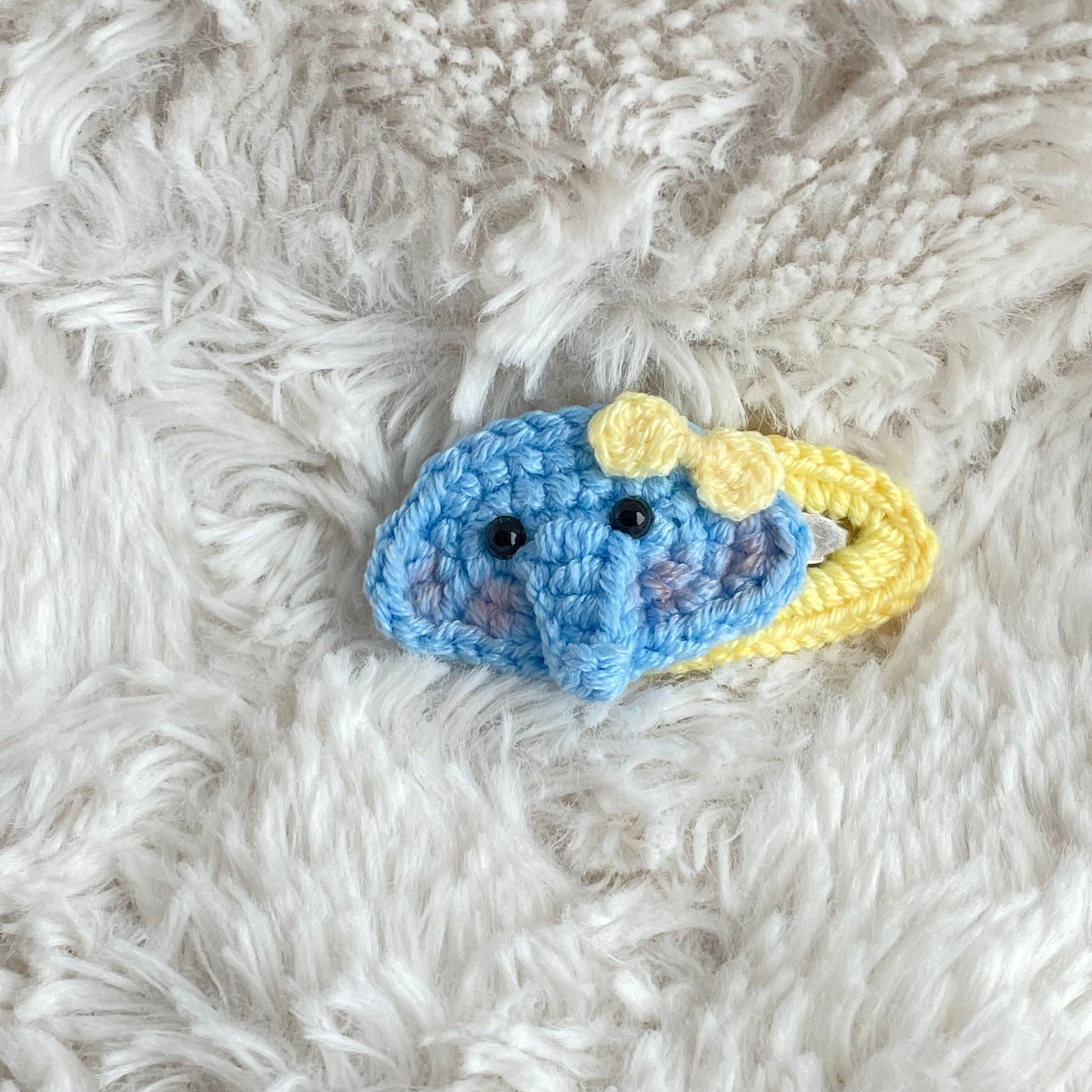 Cute Crochet Animal Hair Clip – Flowers by Ou