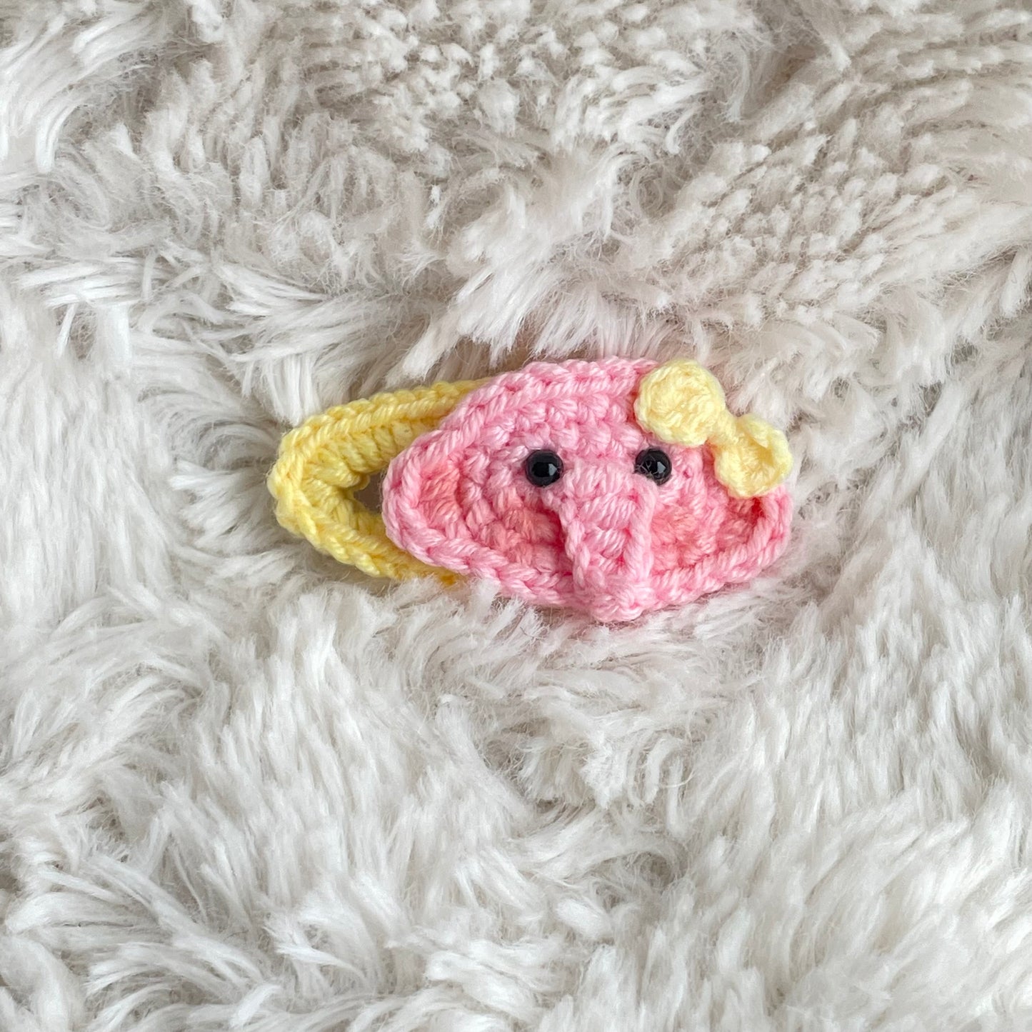 Cute Crochet Animal Hair Clip – Flowers by Ou